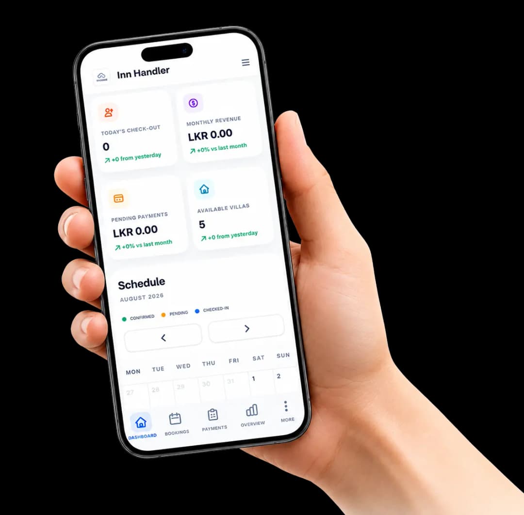InnHandler Villa Management Mobile App